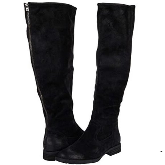 BORN BORMAN Suede Leather Riding Boots - Picture 2 of 7